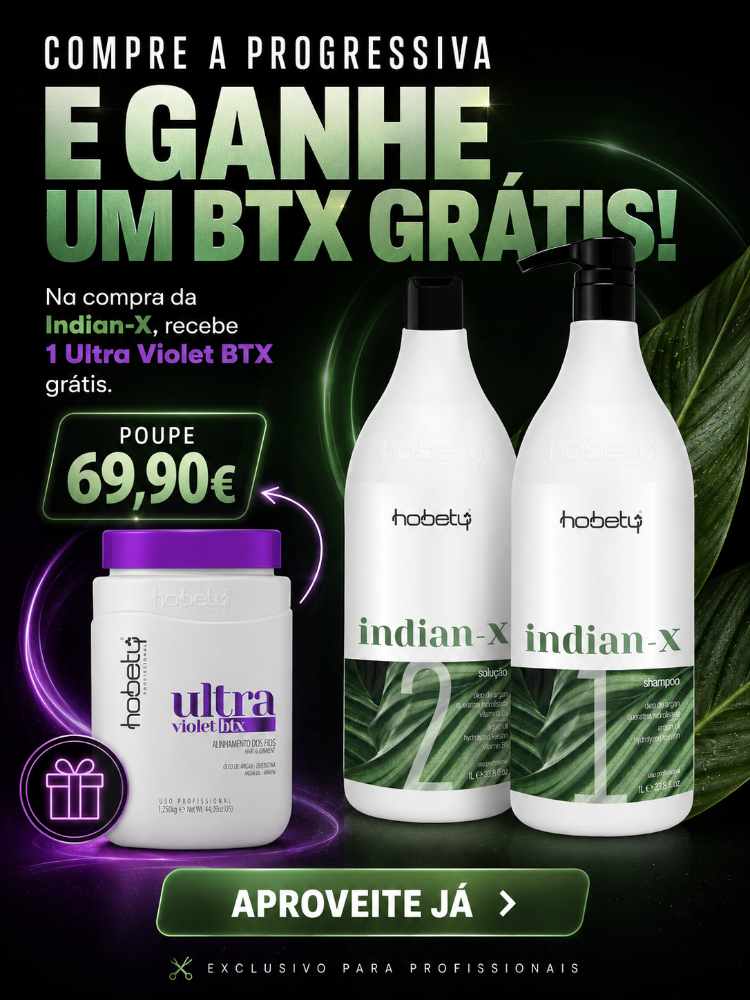 Compre a Progressiva e Ganhe o Botox